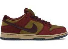 Nike Size 14M/15.5W - Nike SB Dunk Low Dark Team Red Olive Flak