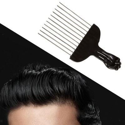 Prong Combs Afro Hair Hairdressing Styling Tool Afro Combs Fist Wide Metal Hair