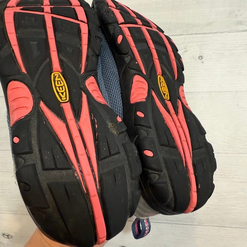 Scarpa Keen Jamison da trekking outdoor giovanile taglia 4 rosa blu