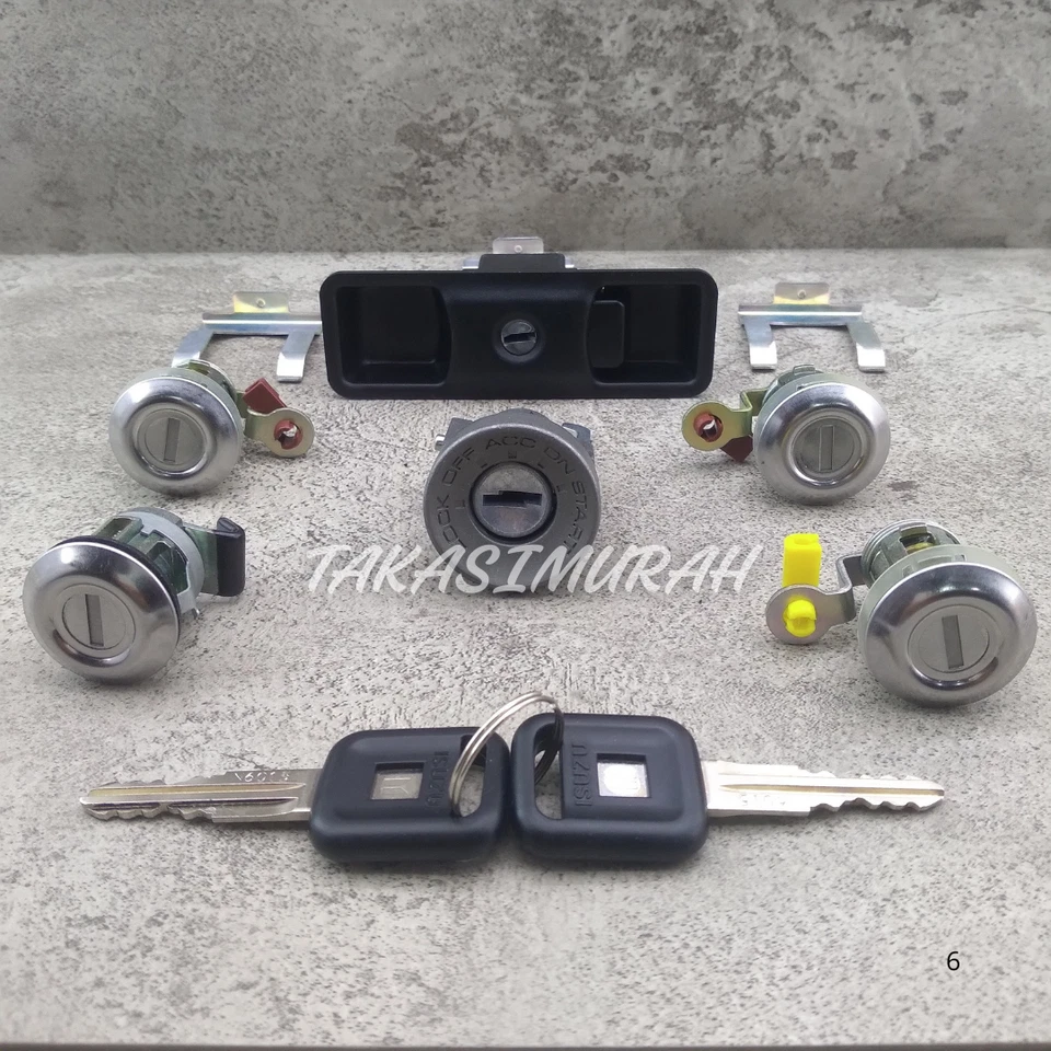 8-97151124-2 Cilindro de bloqueo de encendido genuino Japón para ISUZU TROOPER 1981-1991 Foto 2 de 4