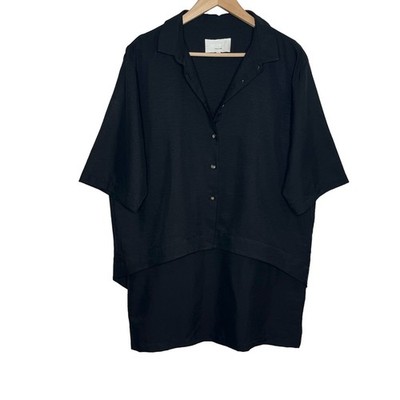 Mishka Depuis 2001 Womens Layered Dress 2 Black Oversized Lagenlook Minimalist