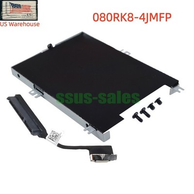DC02C00B100 2.5'' SATA SSD/HDD Hard Drive+ Cable 080RK8 +04JMFP for Dell E5470 US