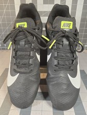 Nike men  s Track Shoes Zoom Rival S Running Spikes Size 9 Black  Key 907564-017