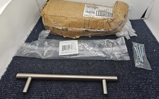 (QTY 10) Hardware Resources Naples 220SN Cabinet Bar Pull Satin Nickel