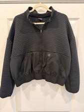 New Balance Full Zip Track Jacket Women  s Large Black
