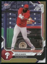 2026 Topps Now Road to Opening Day Adolis García Gold Foil /50
