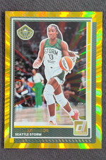 2025 Panini WNBA Donruss Ezi Magbegor Gold Laser /10 #45 Storm
