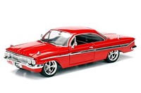 Jada Toys Fast & Furious 8 Dom's 1961 Chevy Impala, Auto, Tuning-Modell Im MaßSt