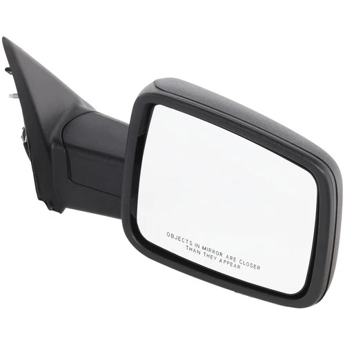 Mirror For 2013-2022 Ram 1500 2500 3500 Manual Folding Right Textured Black