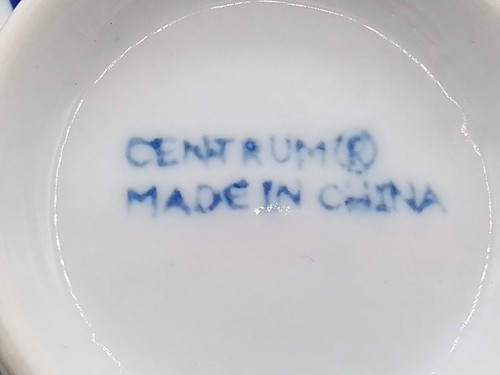 Jingdezhen Rice Flower Grain Centrum Bowl Blue White Porcelain Asian Art 4.5" - Picture 10 of 18