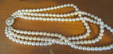 Vintage Pearl and Diamond Effect Choker ?1930s/40s