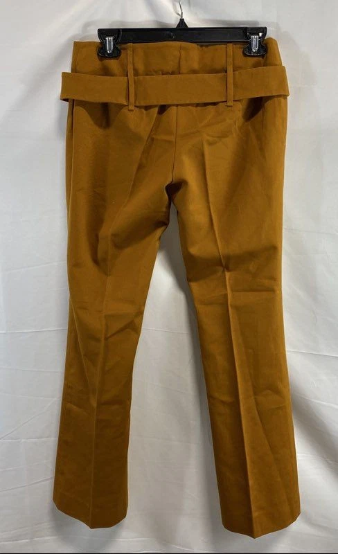 Pantalones de pierna recta lisos de cobre de Prada para mujer talla 40 Foto 3 de 4