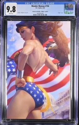 Wonder Woman 750 CGC 9.8 - Artgerm PUREart Edition
