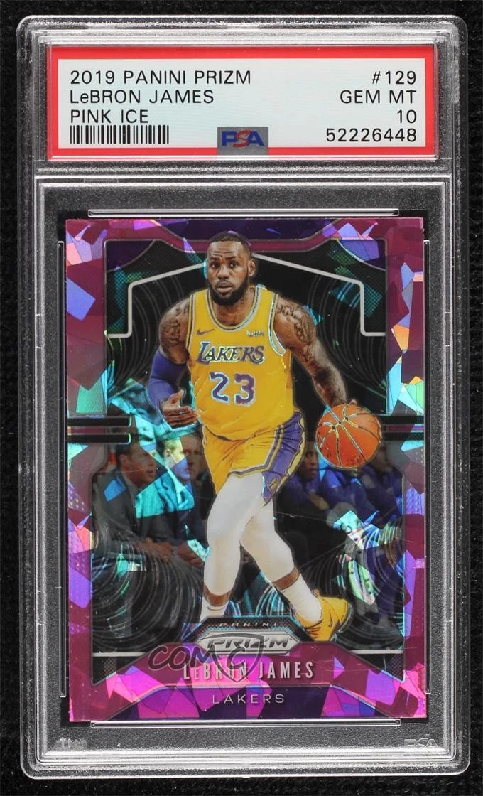 LeBron James Basketball Trading Cards 2019-20 Panini Prizm Set