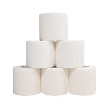 Weightlifting Tape, Stretch Sports Tape for Wrist and Hand Use, 6 Rolls, White