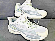 MEN'S FILA RAY TRACER 1RM01035-097 Grey/Green Men's Size 7 Sneakers Shoes