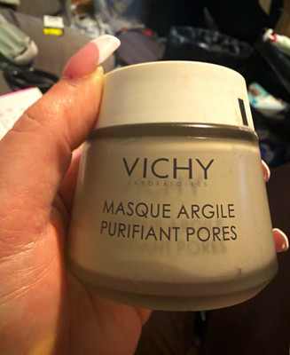 Vichy Pore Purifying Clay Mask for Face, Mineral Clays, Clogged Pores