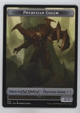 Phyrexian Golem Magic: Phyrexia: All Will Be One ONE Tokens #010