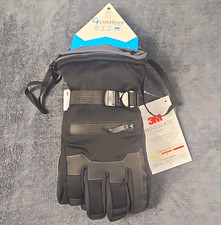 Coldfront Men's L Winter Gloves Black/Gray 3M Thinsulate Waterproof Breathable