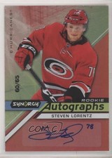 2020-21 Upper Deck Synergy Rookie Red 60/65 Steven Lorentz #AR-SL Auto yc8