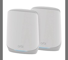 NETGEAR Orbi RBK752 Tri-Band Mesh Wi-Fi 6 System Set of 2 