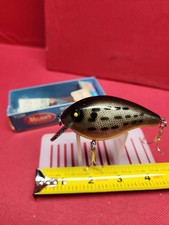 Vintage Mann's "Fat Albert" Fishing Lure RARE Gray / Black In Orignal Packaging!