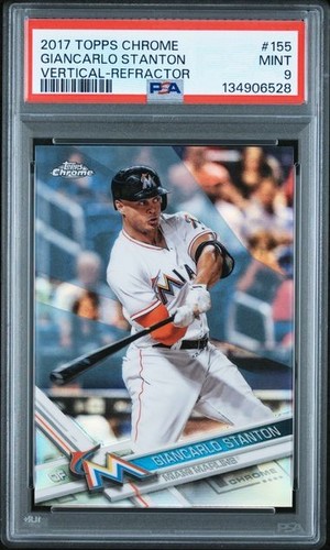Giancarlo Stanton [Vertical Refractor] #155 card