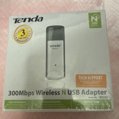 Tenda W322U 300Mbps Wireless N USB Adapter
