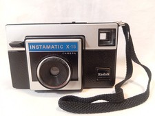 Kodak Instamatic X-15 Camera Vintage 126 Film Point Shoot Made In USA