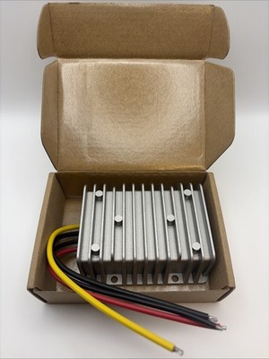 BZONE 48vdc Step Down To 12vdc 30A Weather Proof  for Golfcart New!