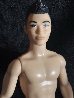Brunette/Brown eyes-Ken Barbie doll- Mattel barbie-Nude For OAAK-R-14
