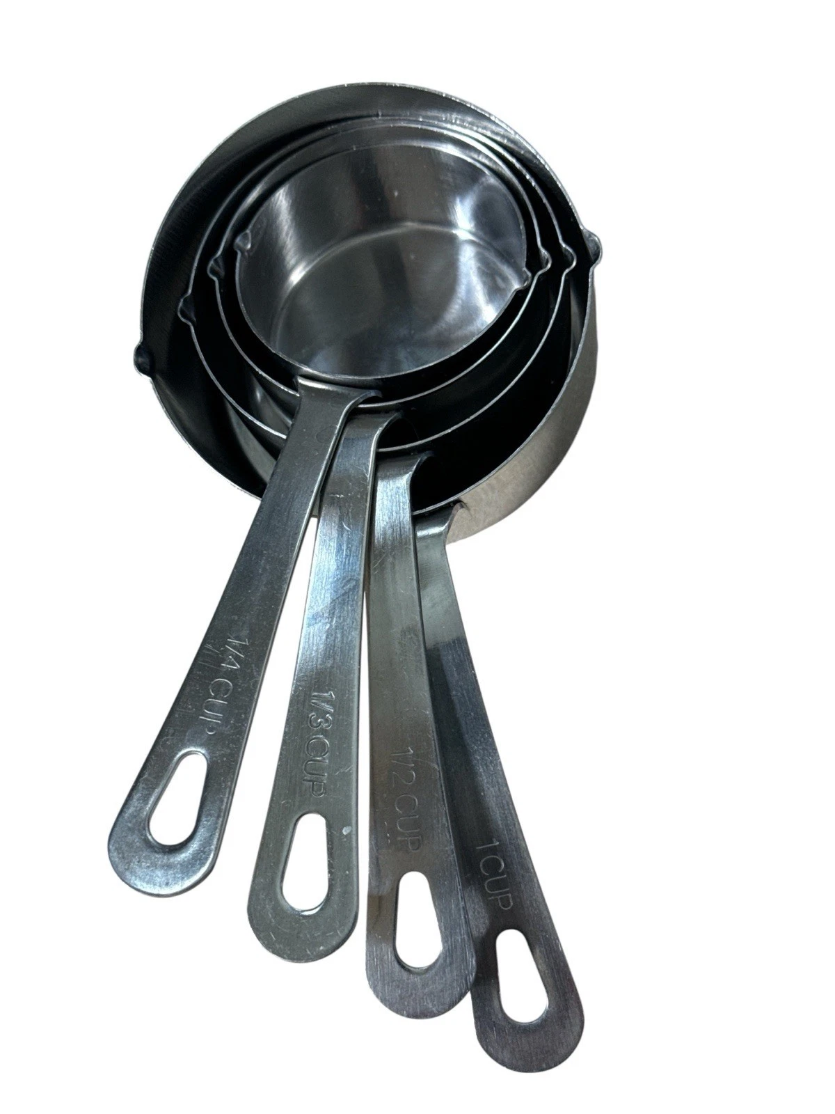 AMCO Stainless Basic Ingredients Measuring Cups Set of 4 Pour Spouts
Opens in a new window or tab
