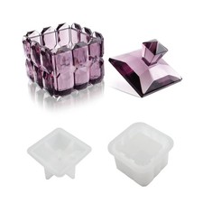 Box Resin Molds,Jewelry Molds,Jar Silicone Mold, Trinket Storage White