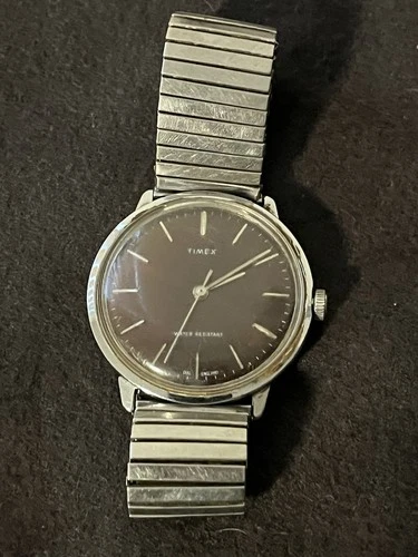 Vintage Timex Marlin England Dial Manual Wind