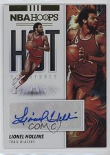 2019-20 Panini NBA Hoops Hot Signatures Lionel Hollins #HS-LHL Auto 1bs7