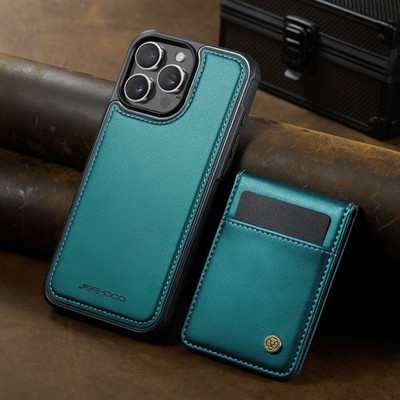 2IN1 RFID Mag Safe Wallet Stand Case Fr iPhone 17 Pro Max/Air 16e 15 14 13 12 11