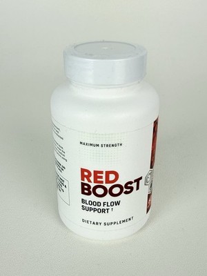 Red Boost-Red Boost Blood Flow Support Pills-Red Boost for Men - 60 Capsules