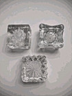 Lot of Three Antique Pressed Glass Open Salts — photo 3