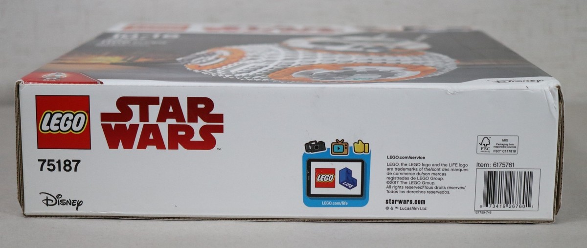 LEGO 75187 Star Wars BB-8 Droid Set / 1106pcs / Factory Sealed