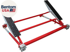 4409lbs2000kg Portable Car Lift Adjustable Height Car Auto Scissor Lift With Wh