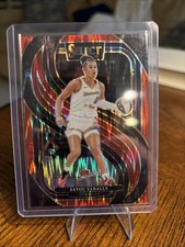 2025 Panini Select WNBA - Premier Level Satou Sabally #133 Red & Blue Prizm /399