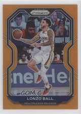 2020-21 Panini Prizm Orange Prizm 11/49 Lonzo Ball #224 7y2