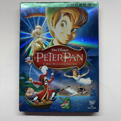 Peter Pan DVD 2007 2-Disc Set Platinum Edition New and Sealed
