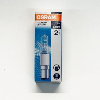 OSRAM Halolux Ceram B15d 100W Halogen (64469) NEU & OVP - Occhio Leuchtmittel