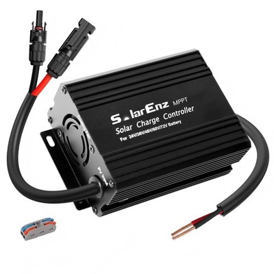 12A Boost MPPT Solar Charge Controller Panel Regulator for24V/36V/48V...