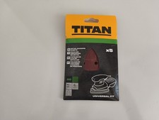 Titan X5 Detail Sanding Sheets - Pack of 5 Universal Fit - New Open Box