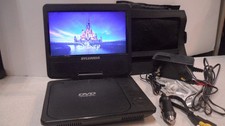 Sylvania SDVD7040B Portable DVD Player 7" Swivel Screen USB/SD Headrest Mount