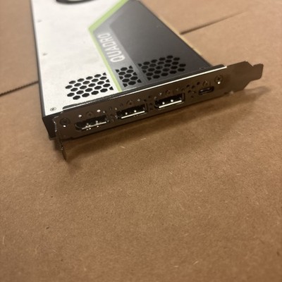 HP NVIDIA Quadro RTX 4000 8GB GDDR6 TU104 Workstation GPU Ray Tracing W/Bracket
