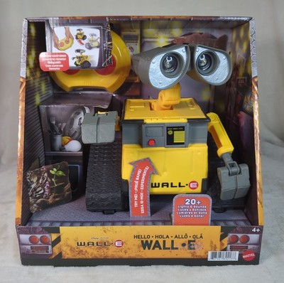 Disney/Pixar Hello Wall-E Remote Control Robot Lights/Sounds Mattel GPN30 NIB