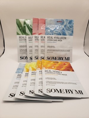 SOME BY MI Real Care Face Mask Sheets K-Skincare  (10 sheets)